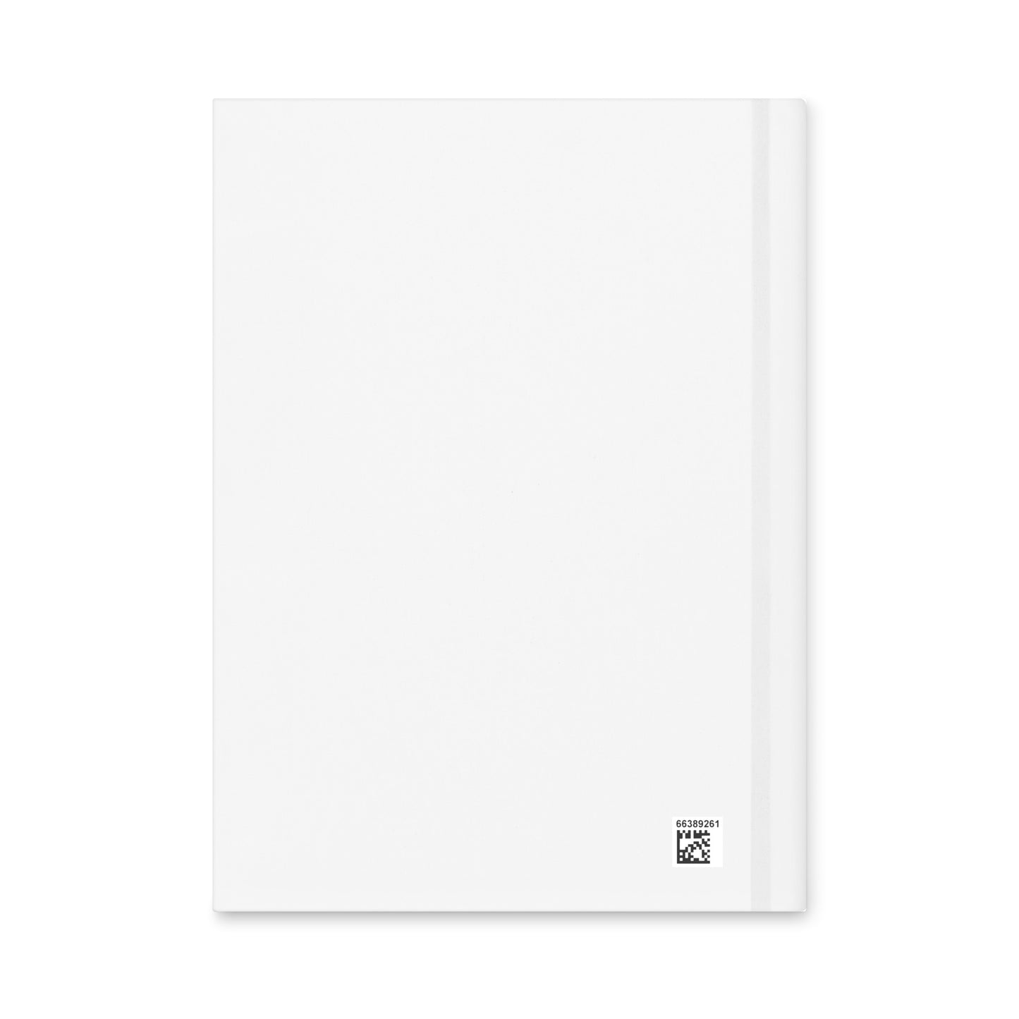 The Initiation Log – Blue Heart Journal – matte white back cover | JesusCanneebus