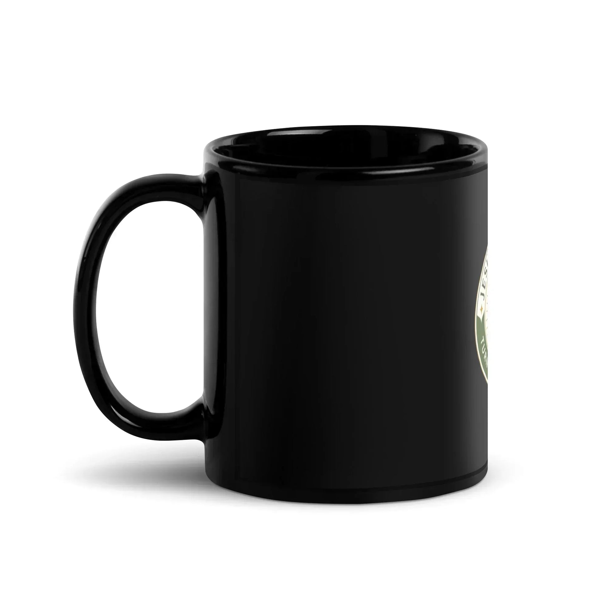 Daily Ritual - Turn The Other Leaf Mug (Black) - JesusCanneebus