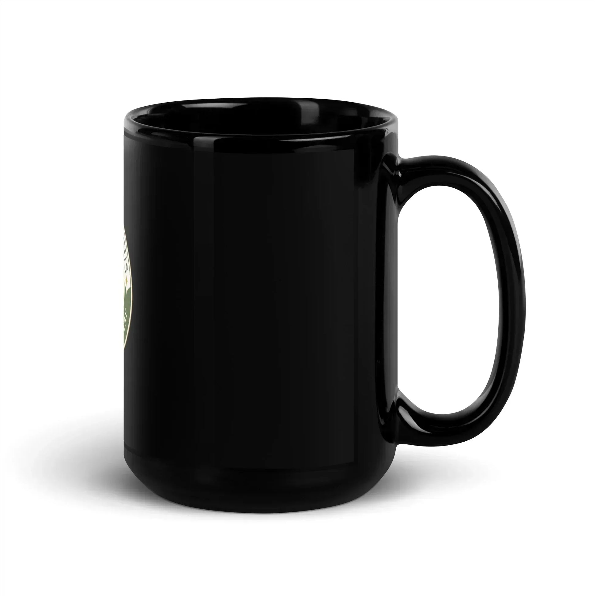 Daily Ritual - Turn The Other Leaf Mug (Black) - JesusCanneebus