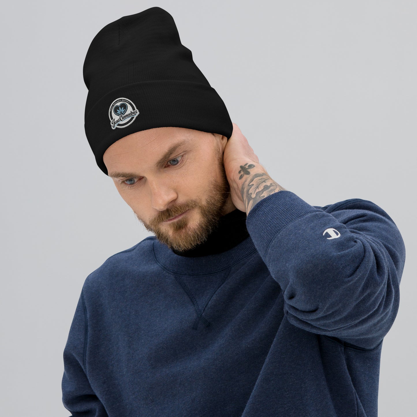 The Blue Heart Beanie – Ritual Warmth for Mindful Moments