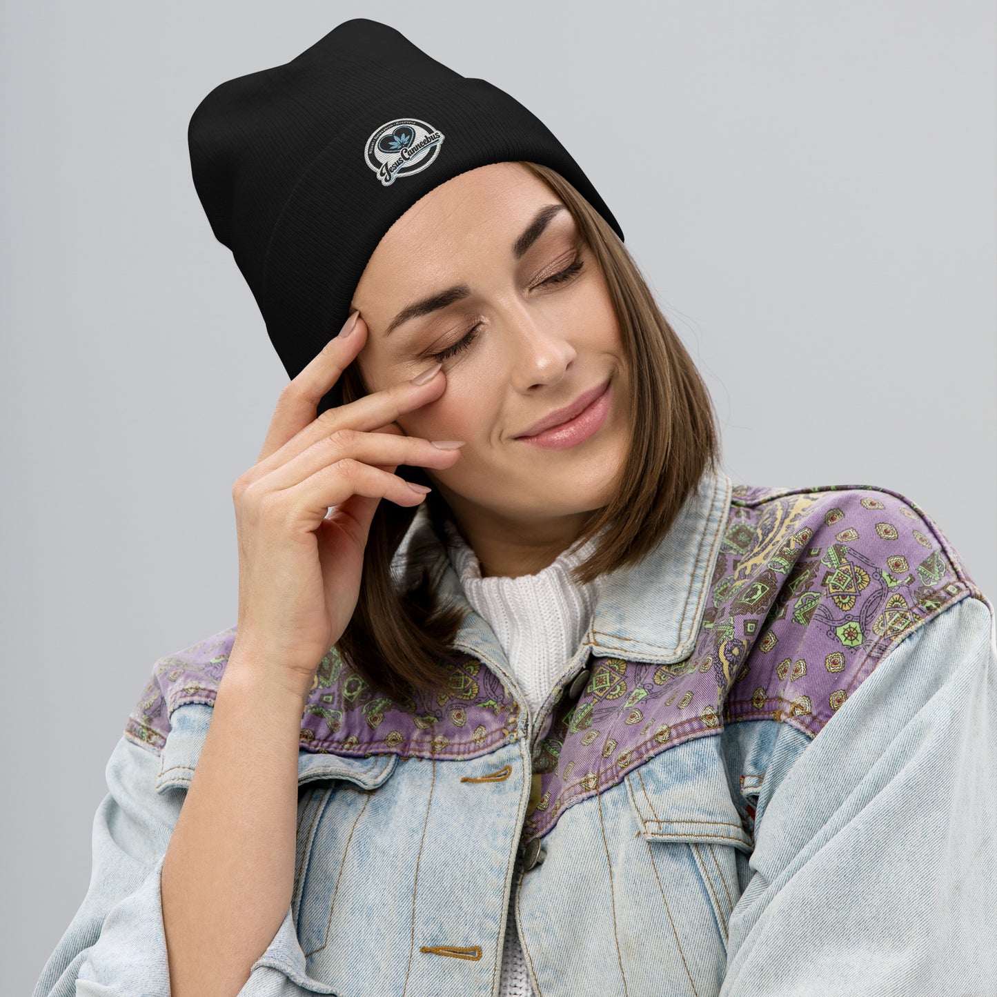 The Blue Heart Beanie – Ritual Warmth for Mindful Moments
