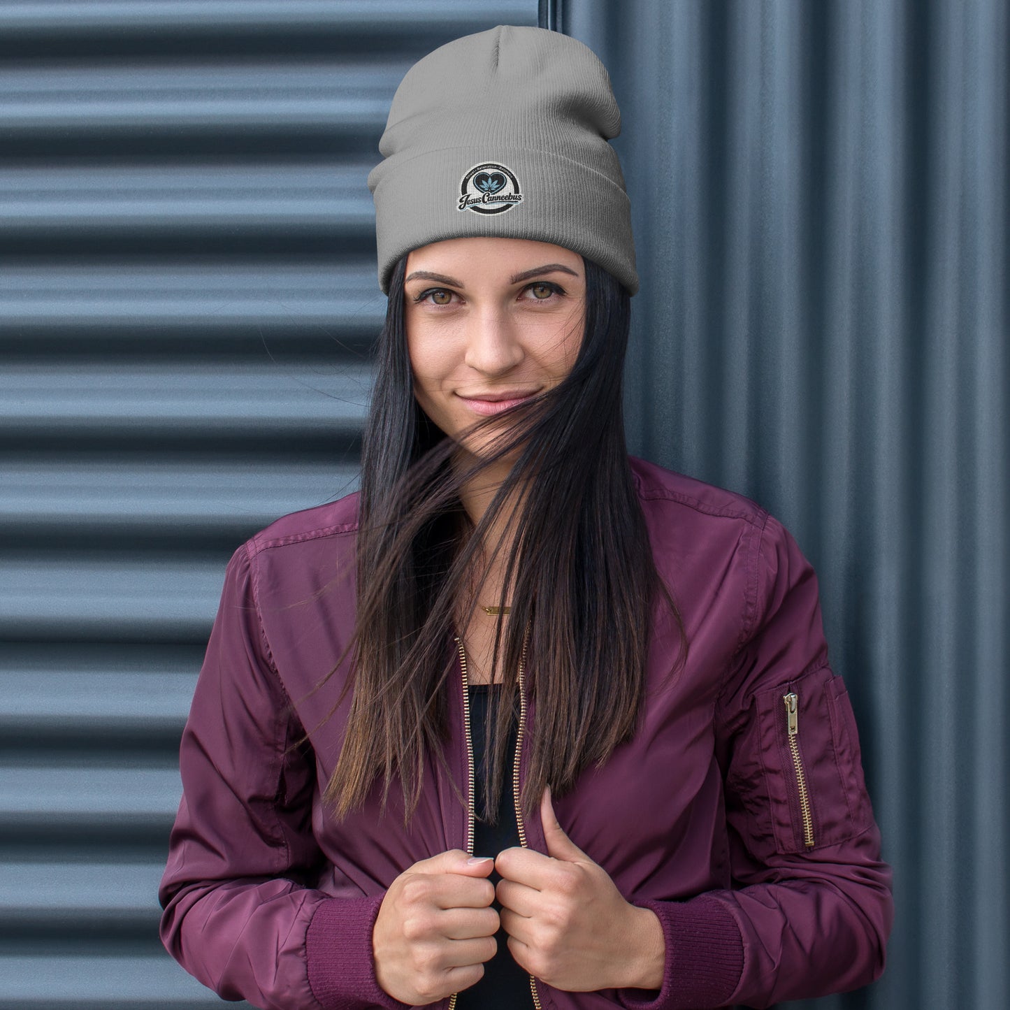 The Blue Heart Beanie – Ritual Warmth for Mindful Moments