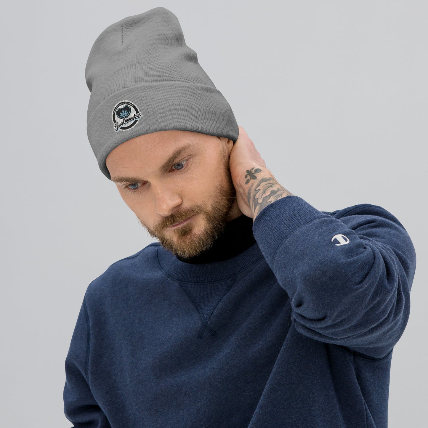 The Blue Heart Beanie – Ritual Warmth for Mindful Moments