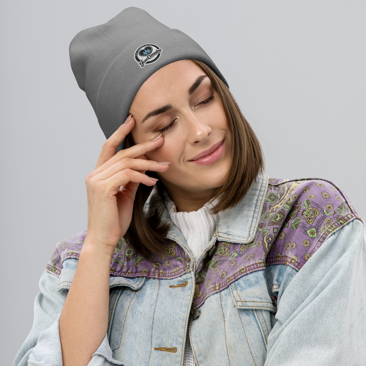 The Blue Heart Beanie – Ritual Warmth for Mindful Moments
