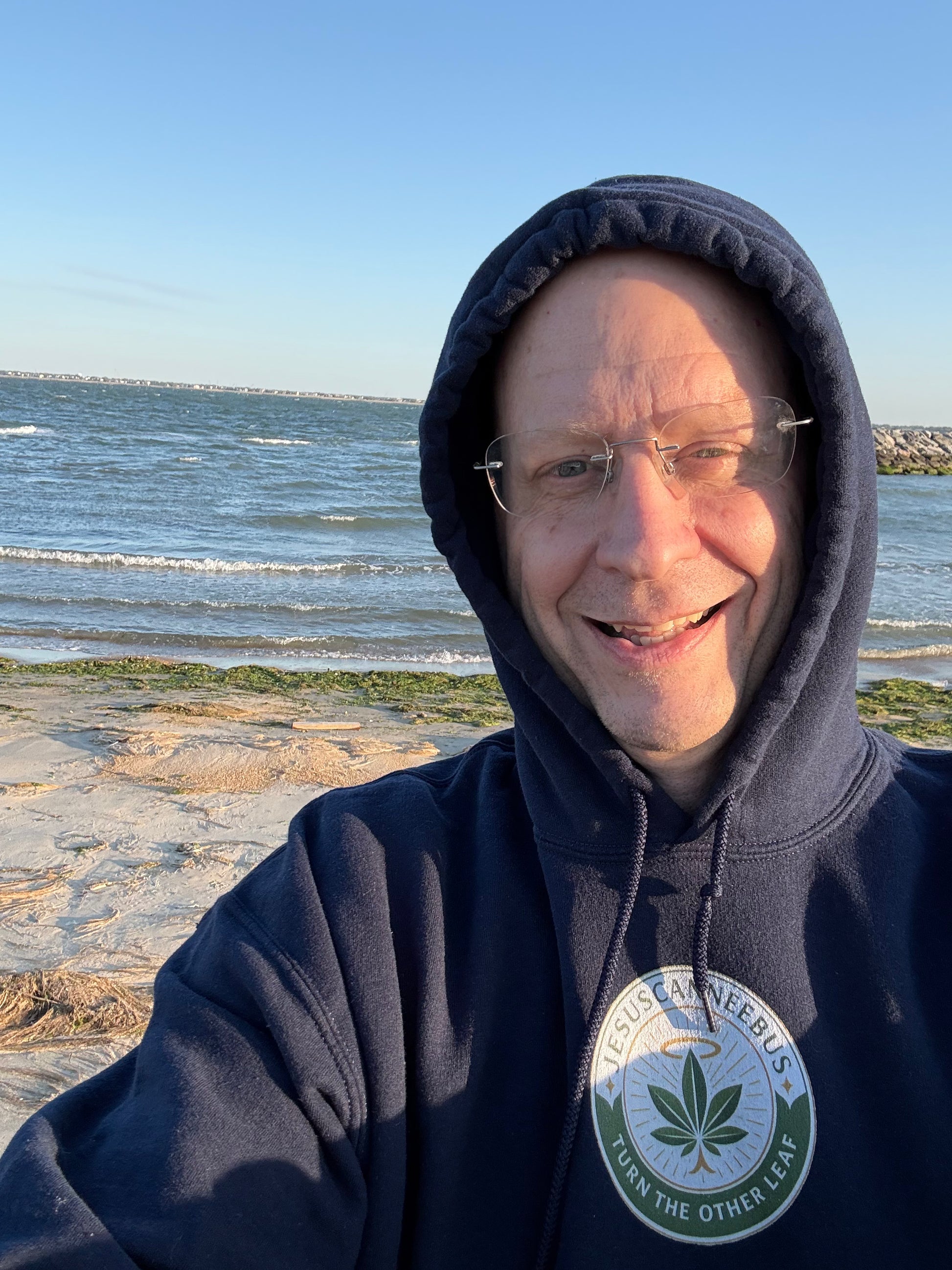 Turn The Other Leaf Hoodie – customer photo | Sacred Streetwear | JesusCanneebus
