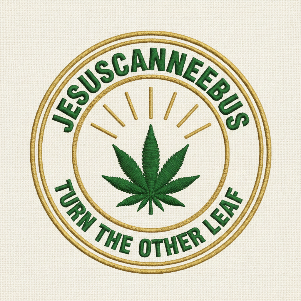 Simplified Turn The Other Leaf Embroidery Design