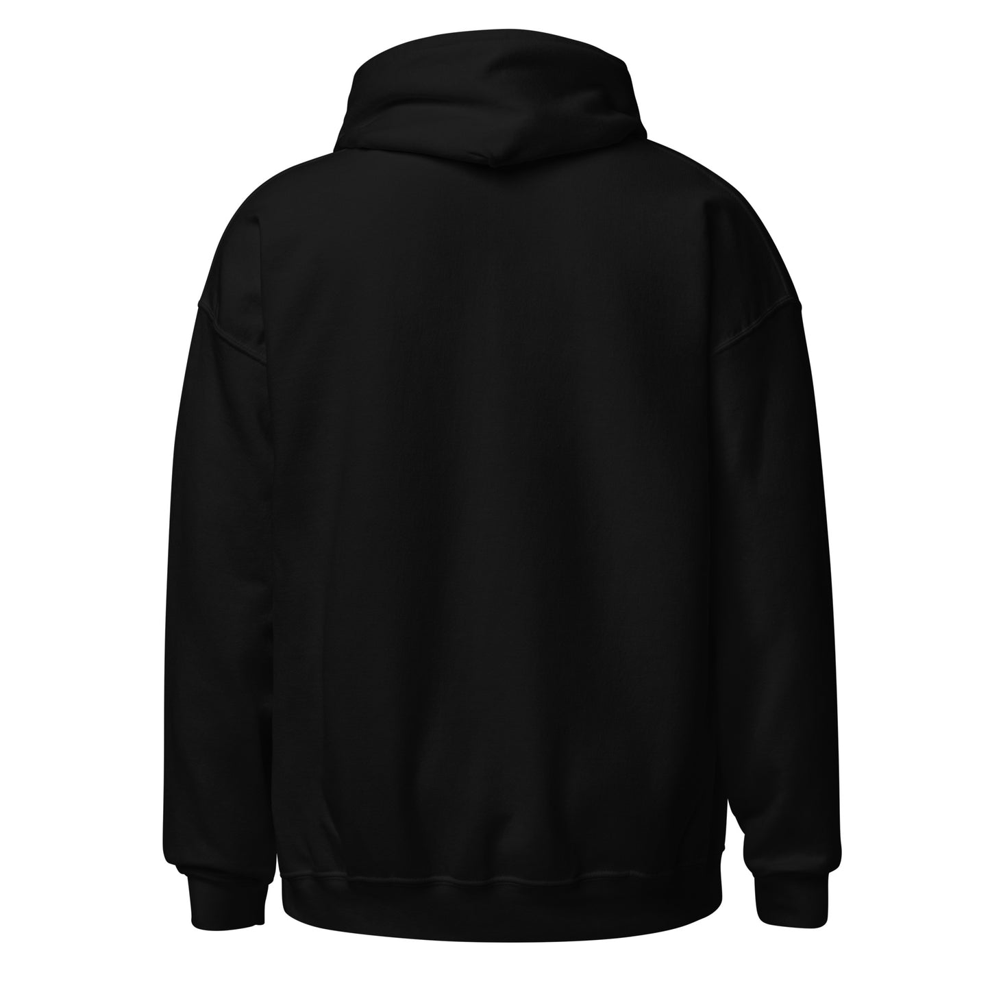 Flaming Dove Hoodie – black back | Sacred Streetwear | JesusCanneebus