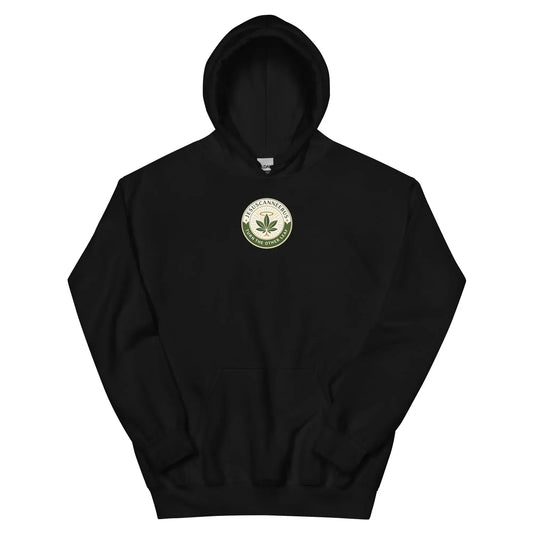 Turn The Other Leaf Hoodie – black flat front | Sacred Streetwear | JesusCanneebus