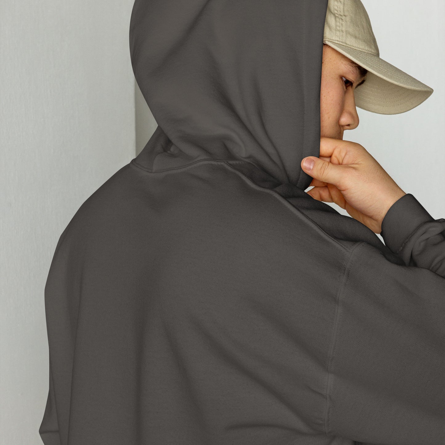 Sacred Threads TTOL Dove Hoodie – charcoal back | Sacred Streetwear | JesusCanneebus