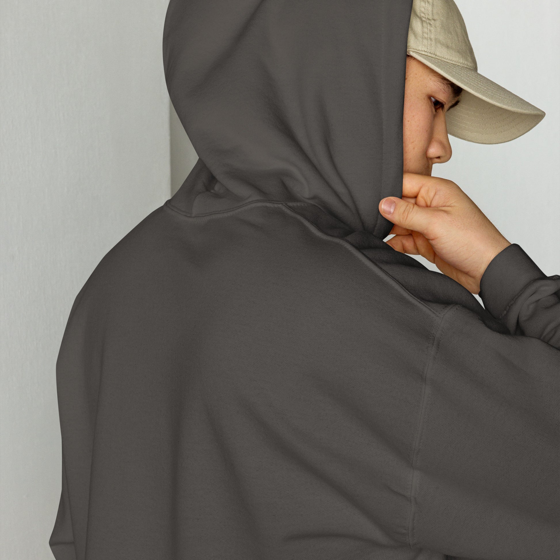Sacred Threads TTOL Dove Hoodie – charcoal back | Sacred Streetwear | JesusCanneebus