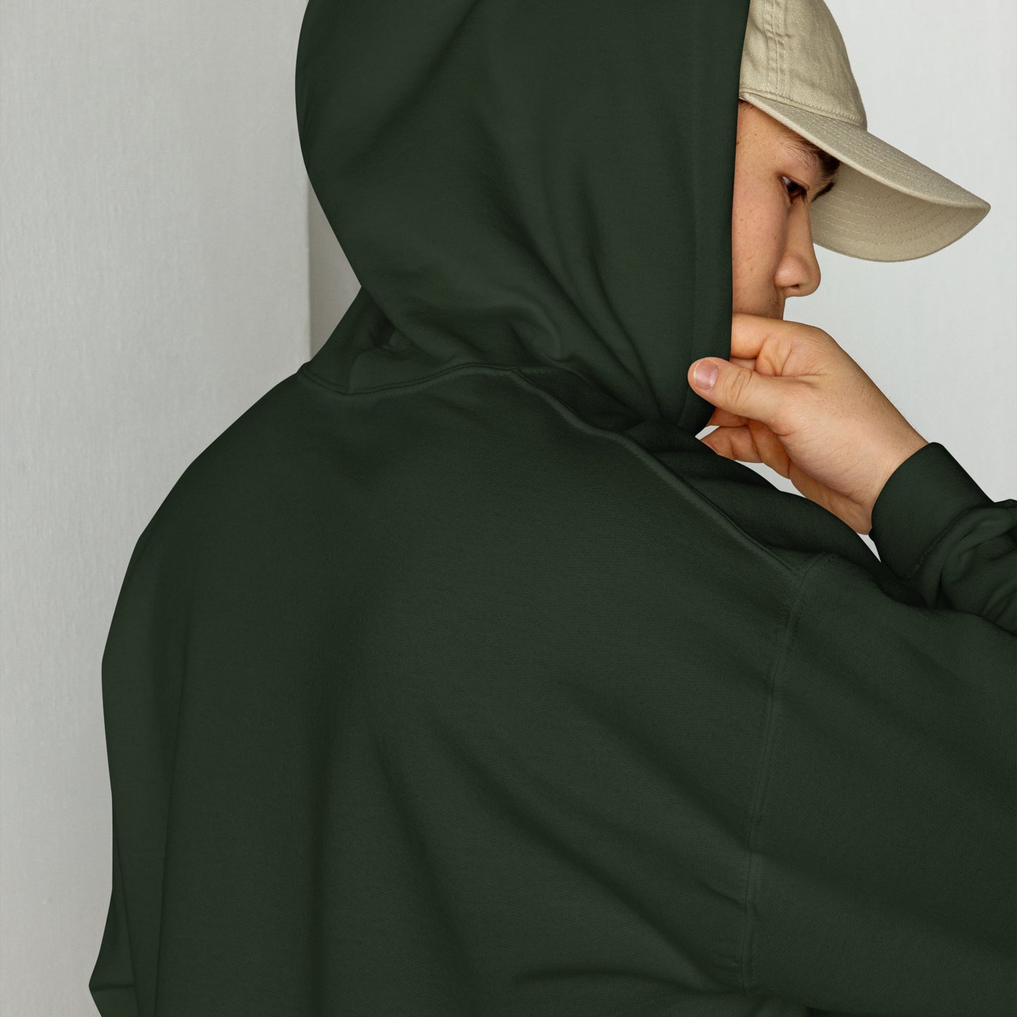 Sacred Threads TTOL Dove Hoodie – forest green back | Sacred Streetwear | JesusCanneebus