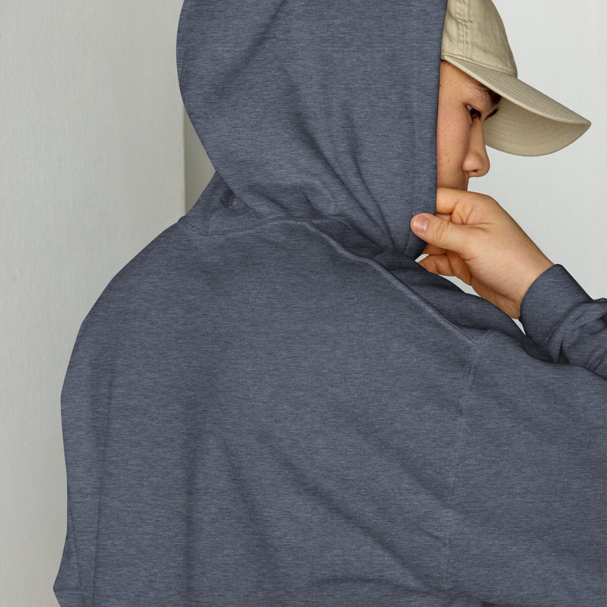 Sacred Threads TTOL Dove Hoodie – heather sport dark navy back | Sacred Streetwear | JesusCanneebus