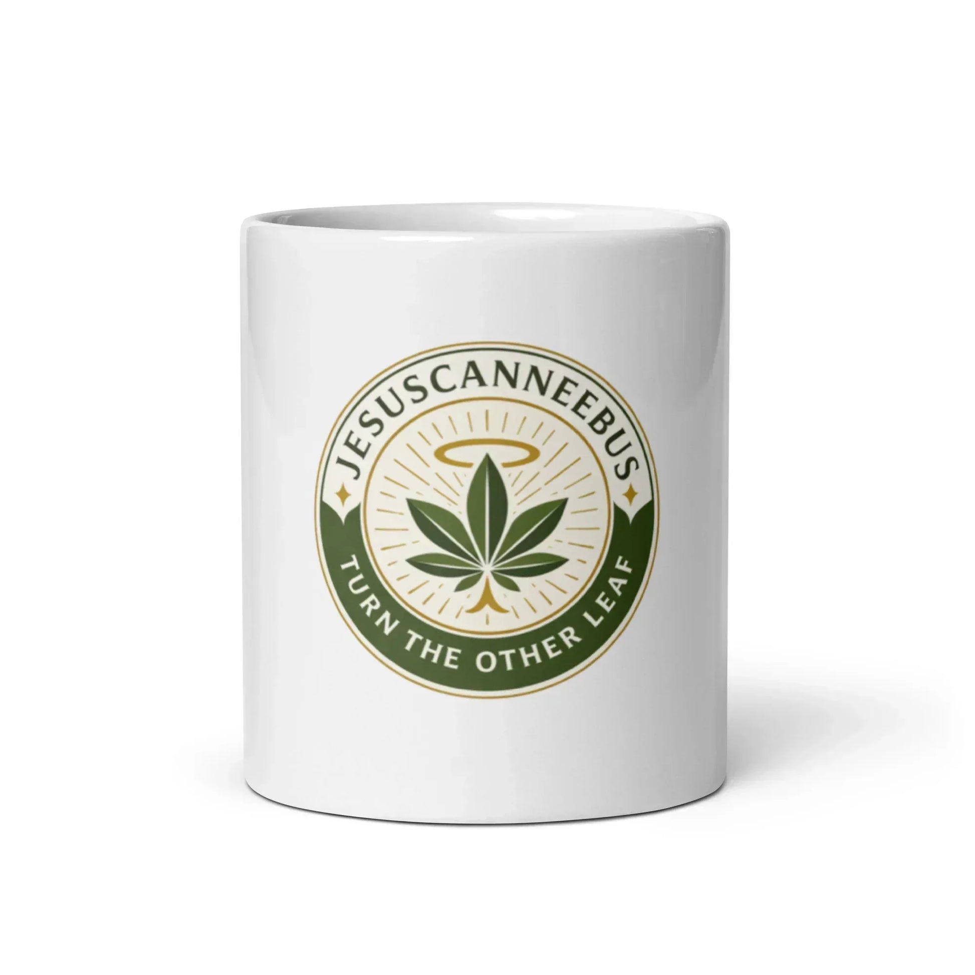 Daily Ritual - Turn The Other Leaf Mug - JesusCanneebus