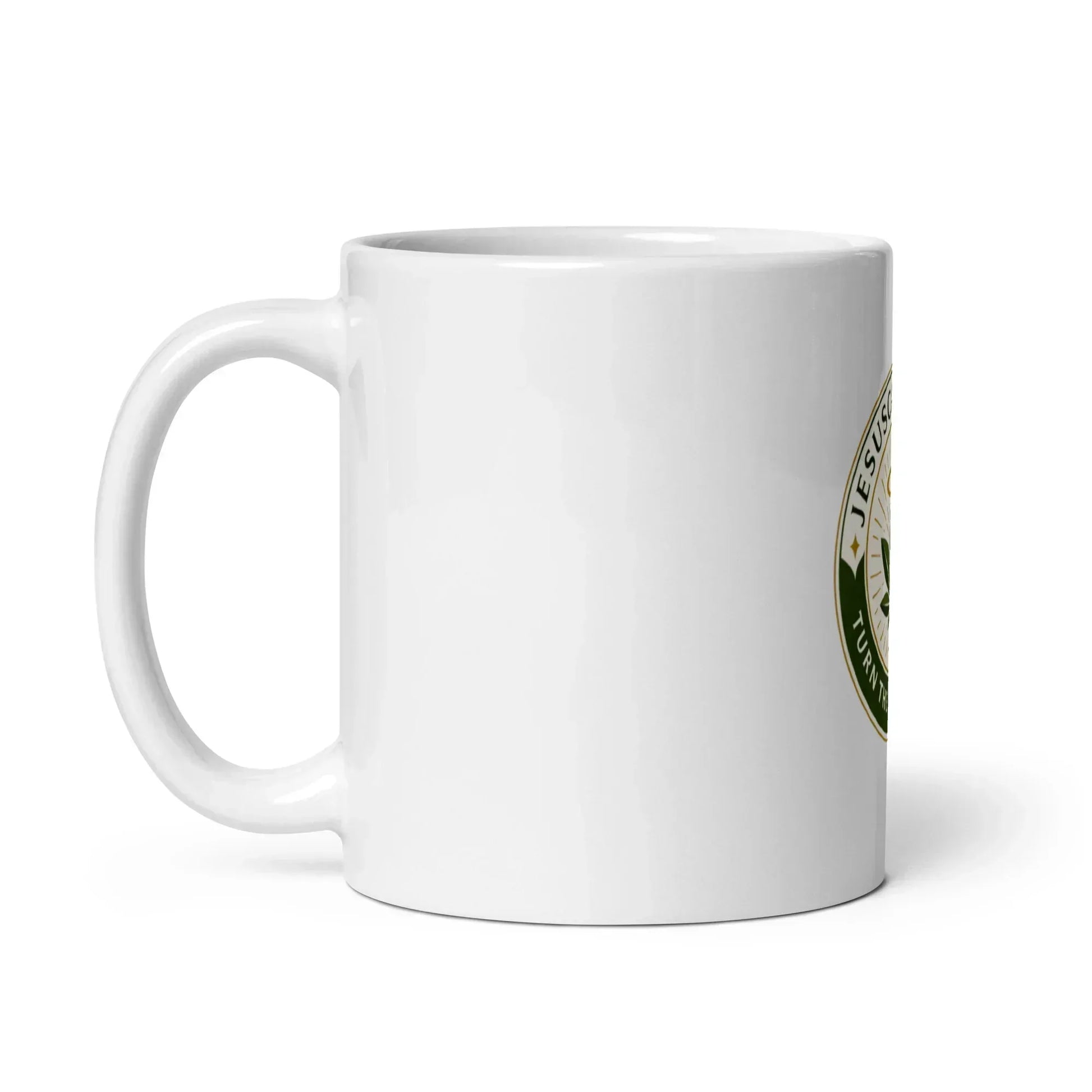Daily Ritual - Turn The Other Leaf Mug - JesusCanneebus