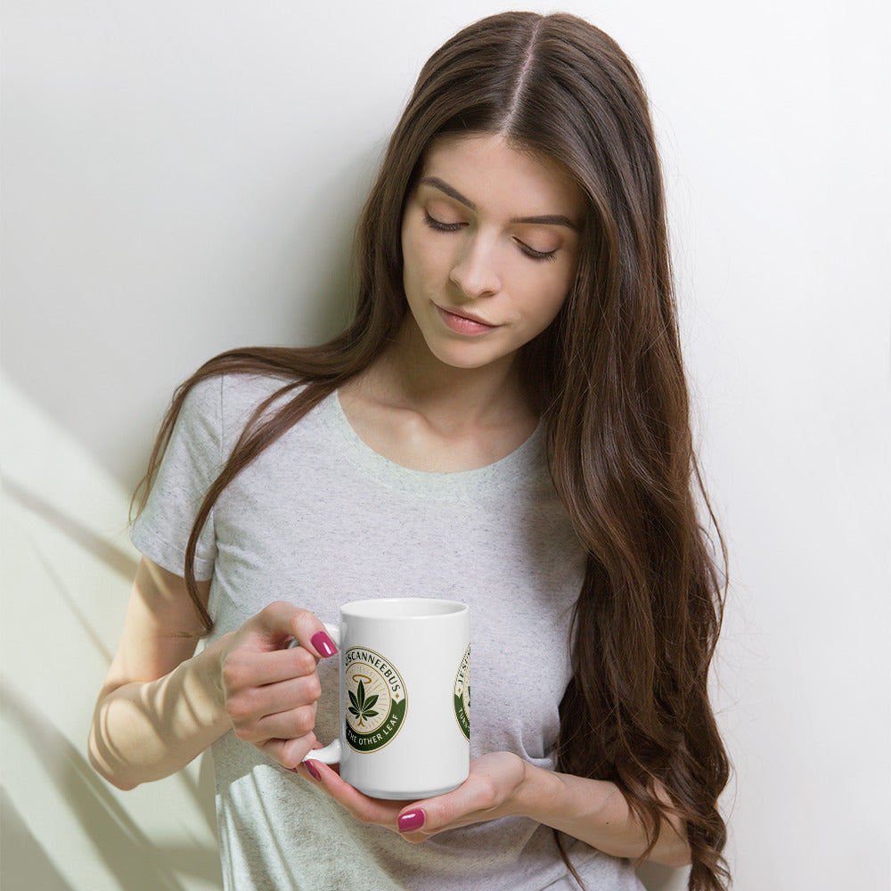 Turn the Other Leaf Mug – White Glossy