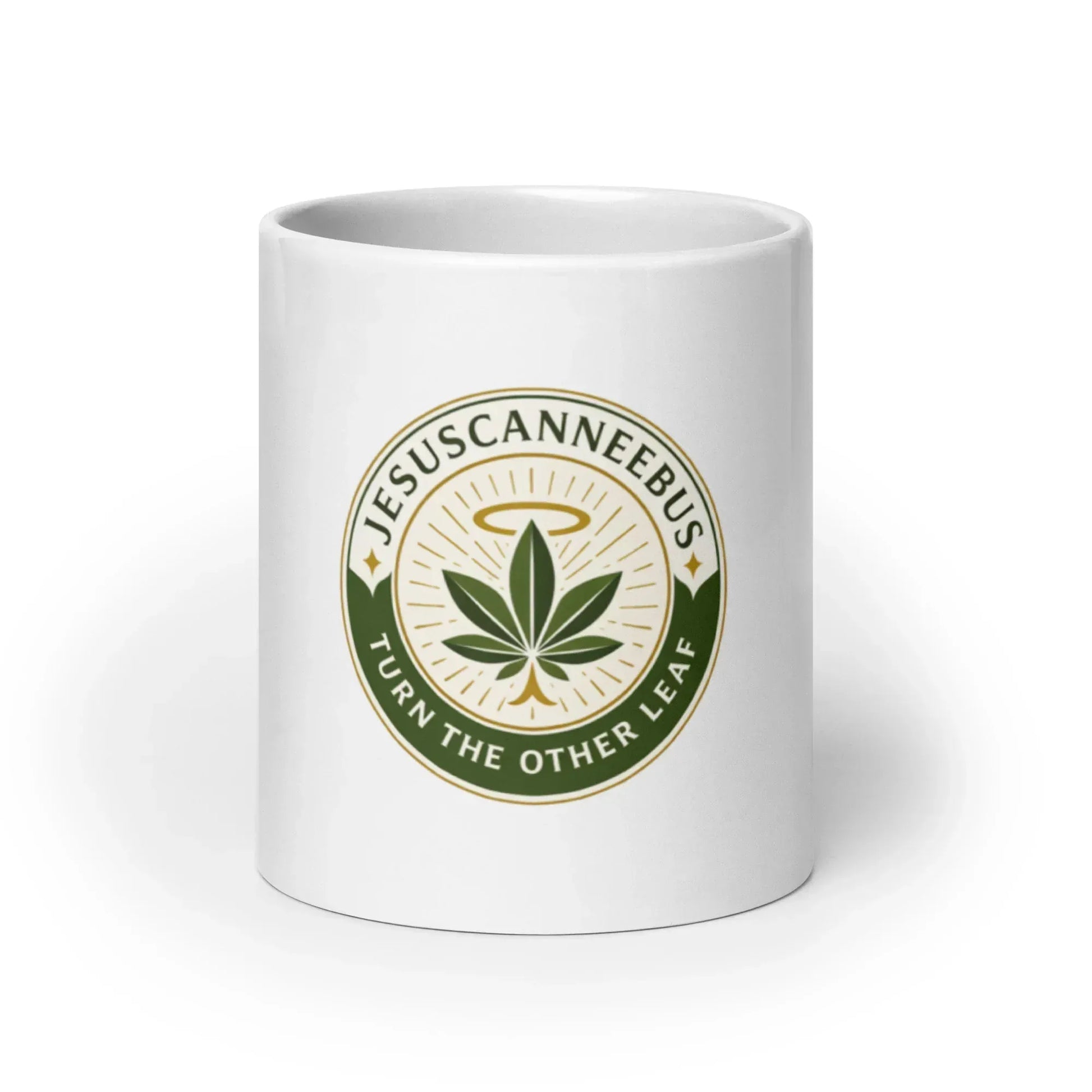Daily Ritual - Turn The Other Leaf Mug - JesusCanneebus