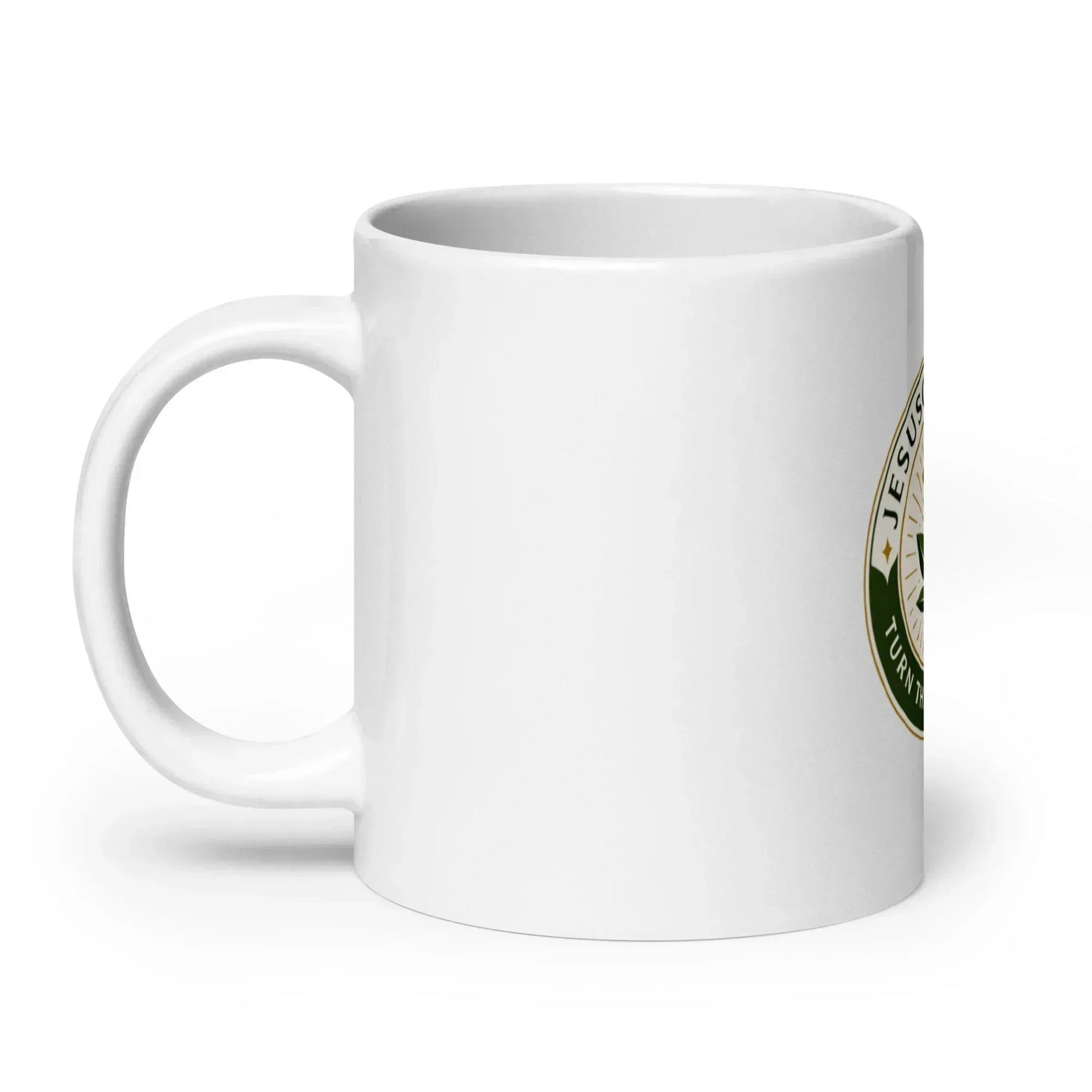 Daily Ritual - Turn The Other Leaf Mug - JesusCanneebus